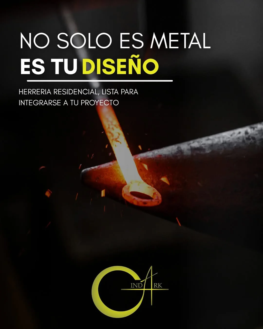 Detalle de proceso de trabajo de metal